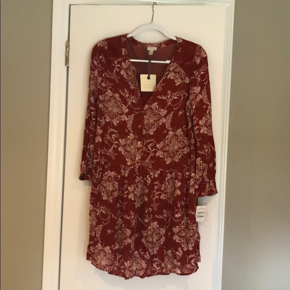 Tags on Hinge babydoll dress